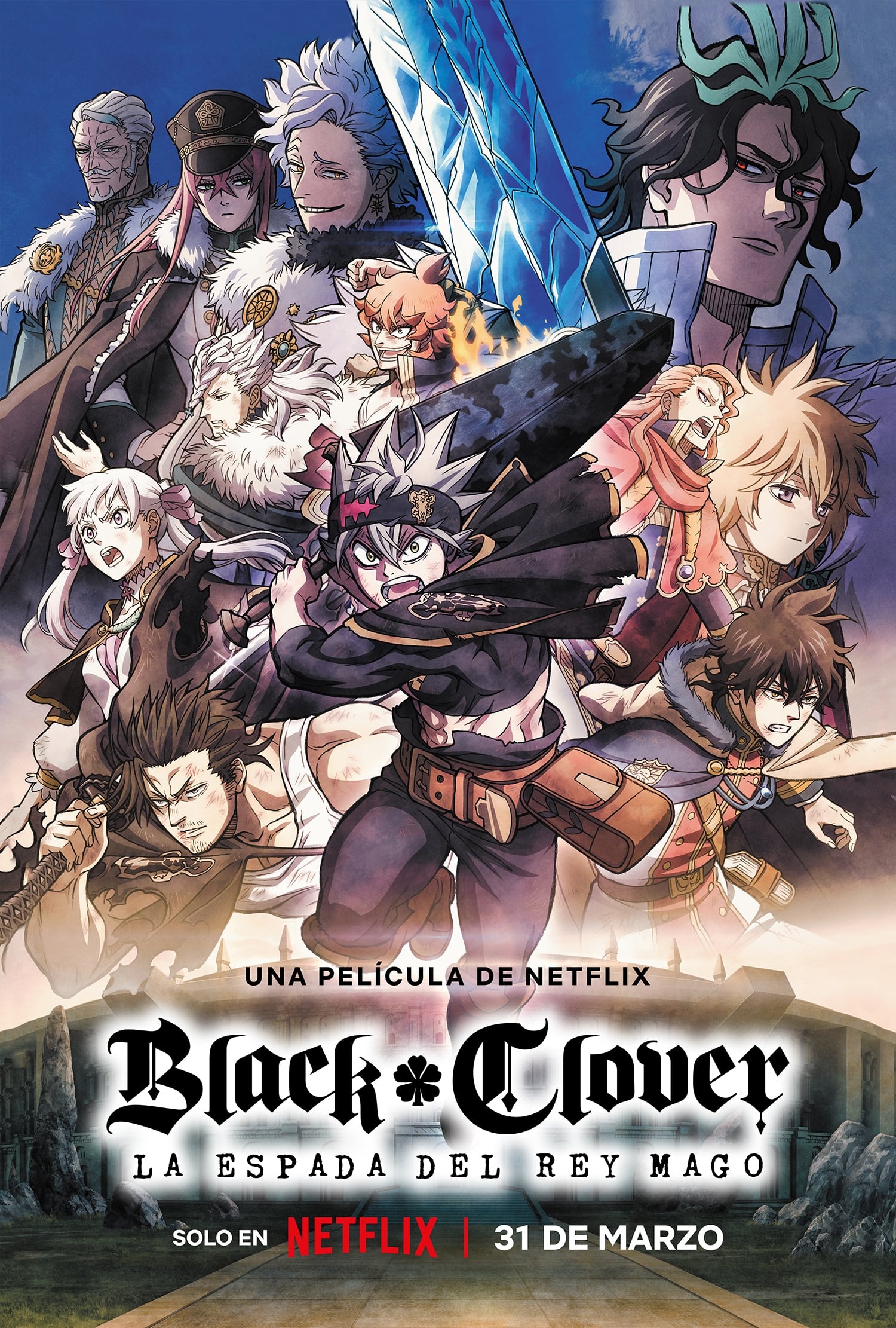 Black Clover La Espada Del Rey Mago